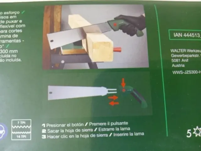 Sierra Japonesa PARKSIDE