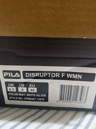 Scarpe Fila Grigio Bianco