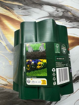 Bordo Giardino Ondulato Parkside Verde