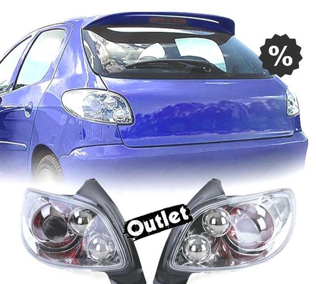 XC PILOTOS PEUGEOT 206 98-09 FONDO CROMO R145717C1