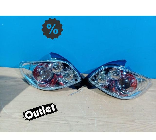 XC PILOTOS PEUGEOT 206 98-09 FONDO CROMO R145717C1