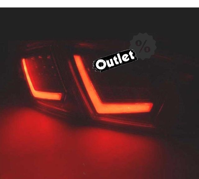 XC PILOTOS PARA SEAT LEON 1P 09-12 LIGHT BAR ROJO AHUMADO R1