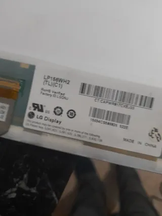 Pantalla Ordenador 15 Plata/Negro