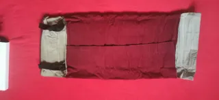 Manta terciopelo vintage porta joyas y relojes