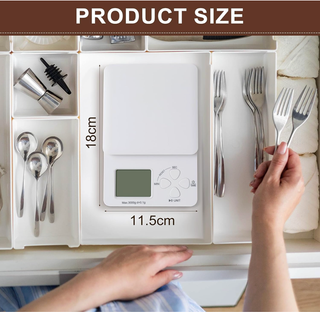 Báscula de cocina digital con temporizador NUEVA