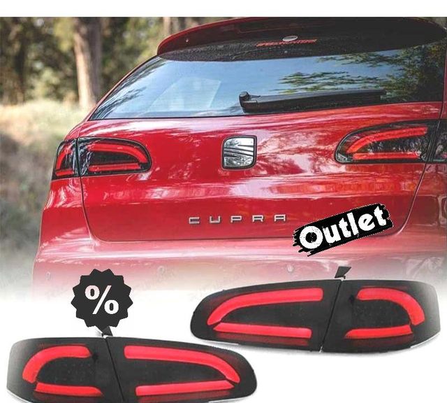 XC PILOTOS SEAT IBIZA 6L 02-08 CARDNA LIGHTBAR FONDO NEGRO L