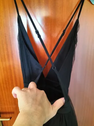 Abito lungo Shein nero