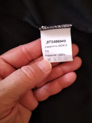 Abito lungo Shein nero