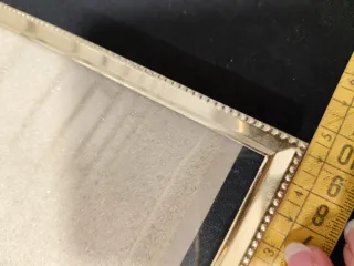 Marco de fotos dorado 13x10cm