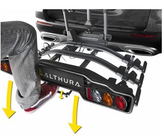 Portabici gancio traino ALTHURA Stroke 3