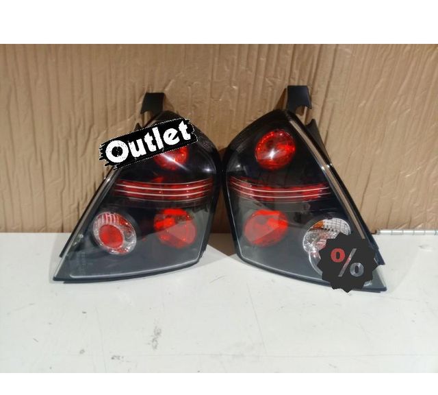 XC PILOTOS FIAT STILO 01-08 ROJO FONDO NEGRO R146256C3