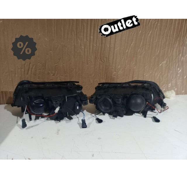 XC FAROS BMW E46 OJOS ANGEL LED CCFL 4 PUERTAS 01-05 FONDO N