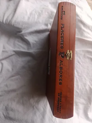 Caja Puros Placeres Albores - Vacía