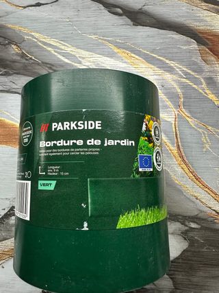Bordo Giardino Parkside Verde 9m x 15cm