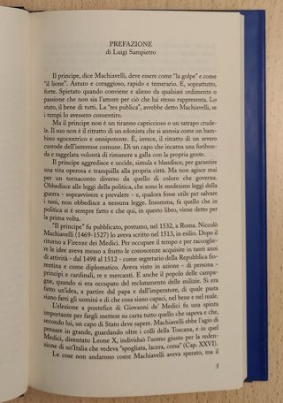 Niccolò Machiavelli: IL PRINCIPE (Testo a fronte)