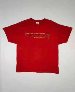 Harley Davidson Camiseta Gráfica USA Rock Hill Vin