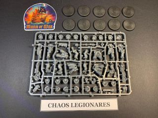 10 Legionaries Chaos Space Marines Warhammer 40k