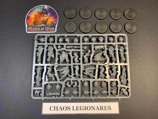 10 Legionaries Chaos Space Marines Warhammer 40k