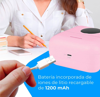 Impresora Térmica NK Rosa Portátil