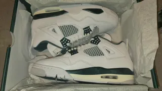 Air Jordan Retro 4 Verde