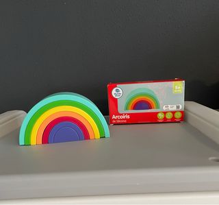 Arcoíris Montessori de Silicona