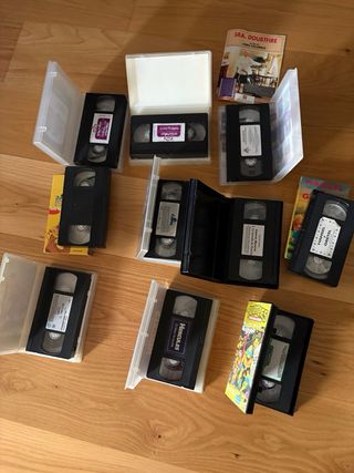 Lote 11 VHS Infantiles Originales