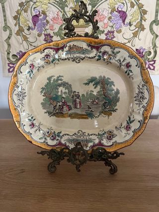 Fuente porcelana inglesa Mason's Irestone