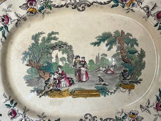 Fuente porcelana inglesa Mason's Irestone