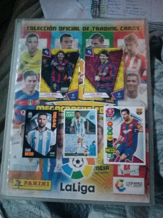 Lote de cromos de Messi