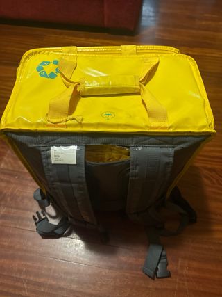 Mochila Glovo Amarilla