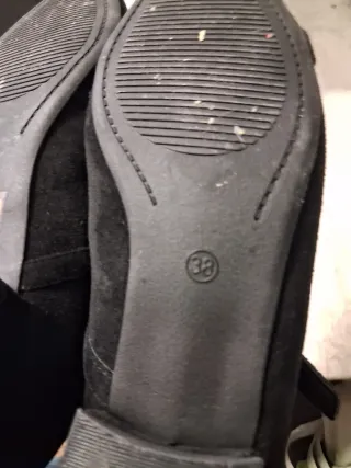 Zapatos Baller Negros Mujer