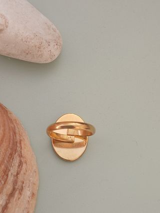 Anillos de acero y flores naturales #Eurovillas