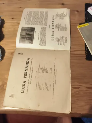 Vinilo Luisa Fernanda Zarzuela Moreno Torroba