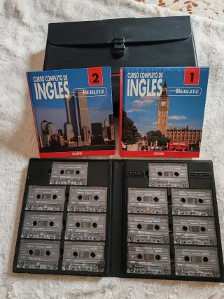 Curso Completo de Inglés Berlitz (2 Libros + Caset
