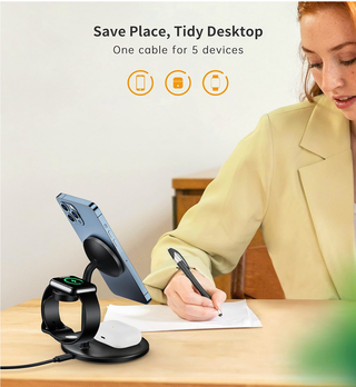 Caricabatterie wireless 3 in 1 MagSafe