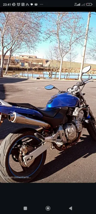 Honda CB600 Hornet A2 Manual Azul