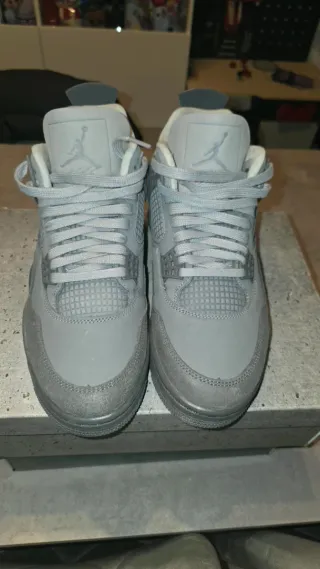 Air Jordan 4 Retro Grigio Bianco