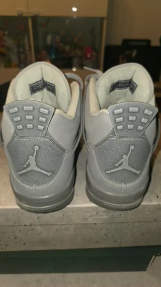 Air Jordan 4 Retro Grigio Bianco
