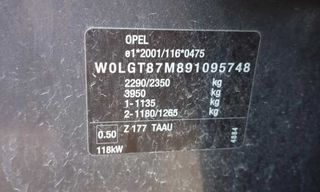 Salpicadero opel insignia sports tourer 474861