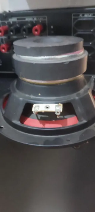 Altavoz LG Negro y Rojo