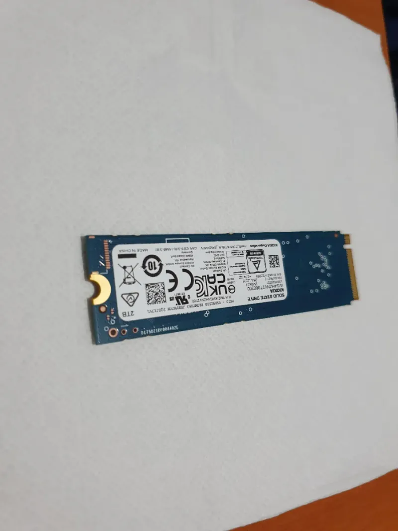 SSD 2TB Kioxia Exceria Plus NVMe PCIe 4.0 afbeelding 2