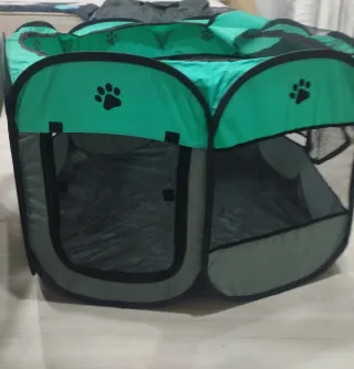 Box pieghevole per cani 114x114x58cm