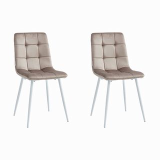 Silla Tokio Beige Blanco