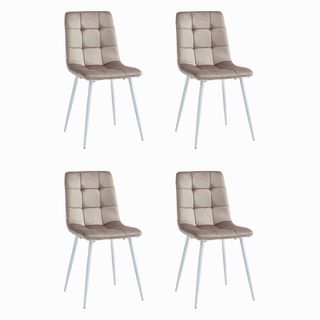 Silla Tokio Beige Blanco
