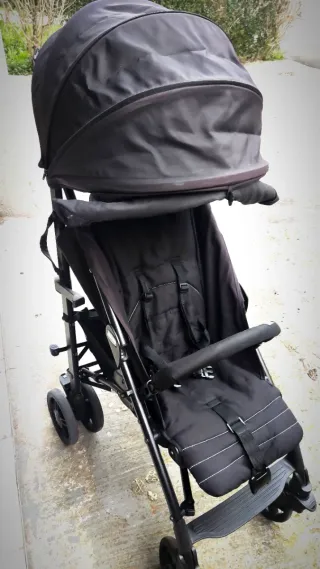 Carrito Bebé Chicco Liteway 4 Negro como NUEVO