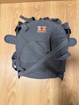 Mochila Portabebés Minimeis Gris