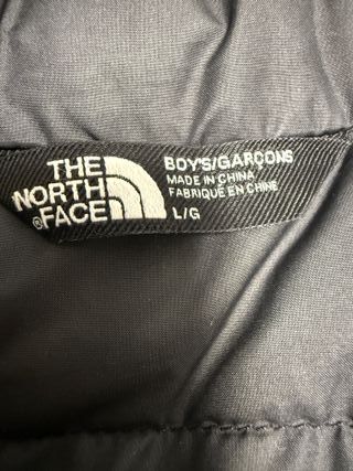 Parka The North Face Negra Talla L/G de niño (S)