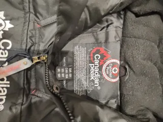 URGE Chaqueta Parka Canadian Peak Negra Talla 10