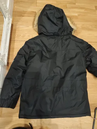 URGE Chaqueta Parka Canadian Peak Negra Talla 10