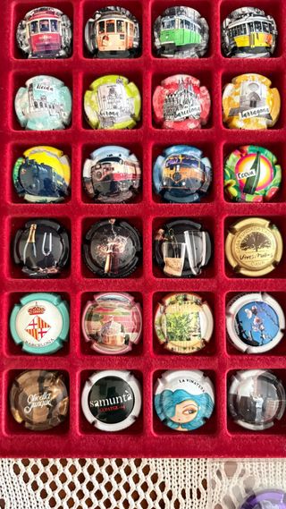 96 Placas de Cava Colección *Vilamajó  *Artexanea